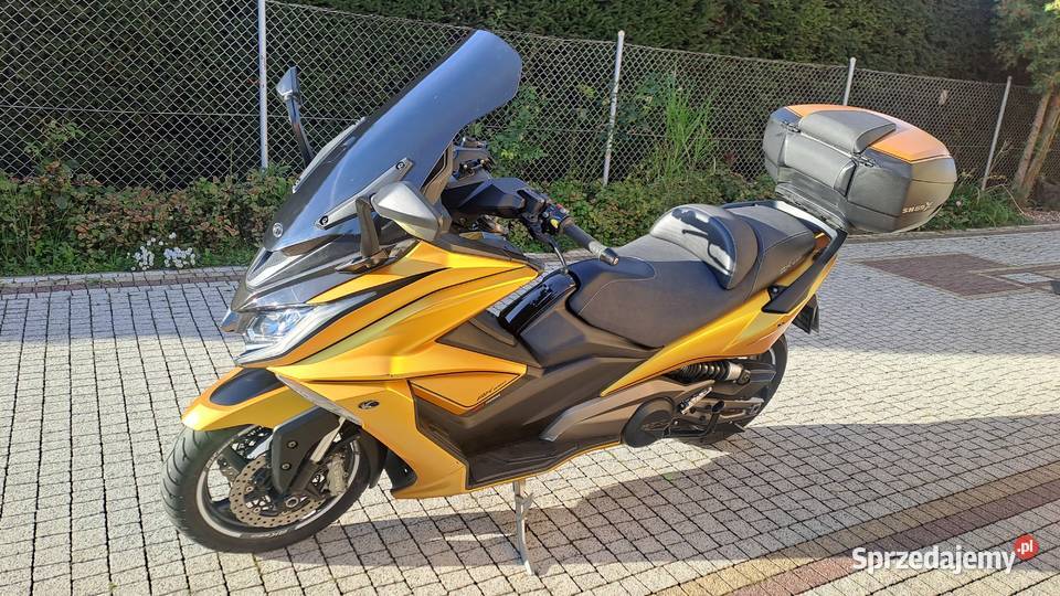 Kymco AK 550 2020 r 53 20 kufer Shad Sh59X garażowany podkarpackie Krościenko Wyżne