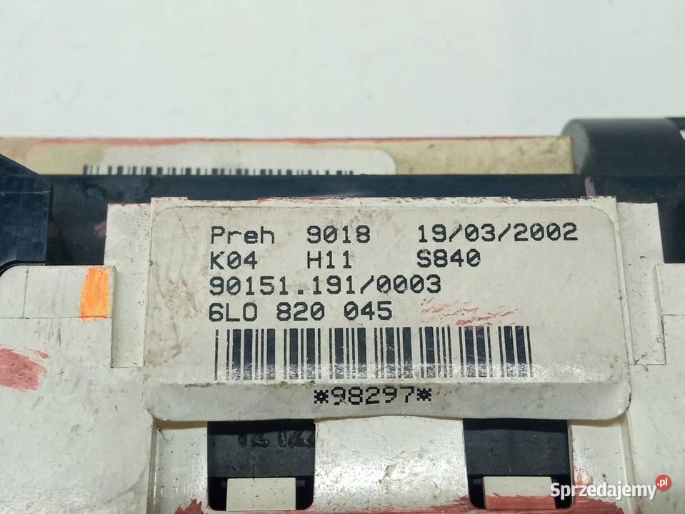 PANEL NAWIEWU 6L0820045 Seat Ibiza III 20022008 świętokrzyskie