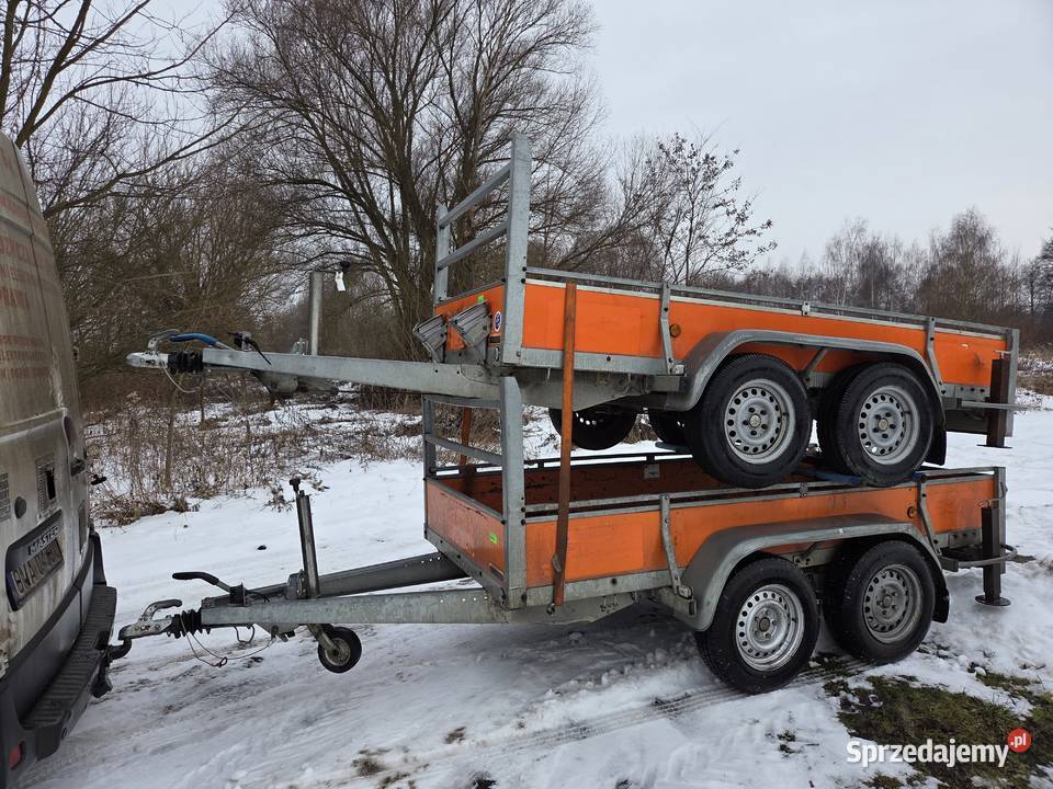 Przyczepa pod minikoparkę atec 27 DMC 20 DMC Namysłów sprzedam