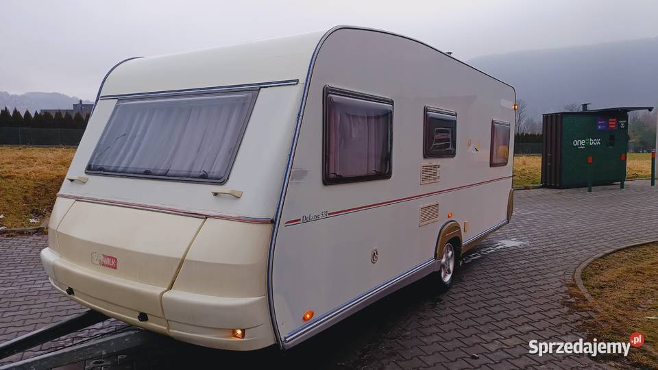 przyczepa kempingowa campingowa kemping MOVER Międzybrodzie Bialskie