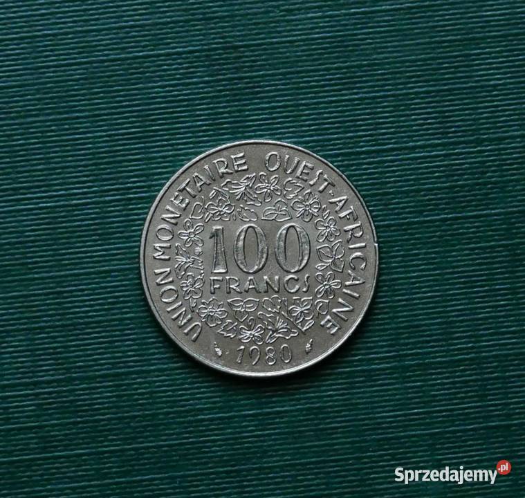 AFRYKA ZACHODNIA BCEAO 100 franków 1980r Gliwice sprzedam