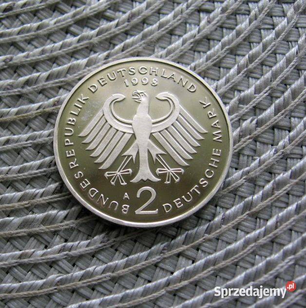 Niemcy 2 Marki 1998r A Mennicza Willy Brandt