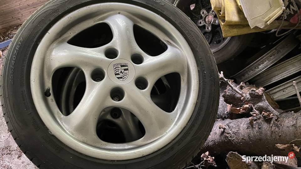 Felgi Porsche Twist 7x17 85x17 5x130 z oponami Wrocław