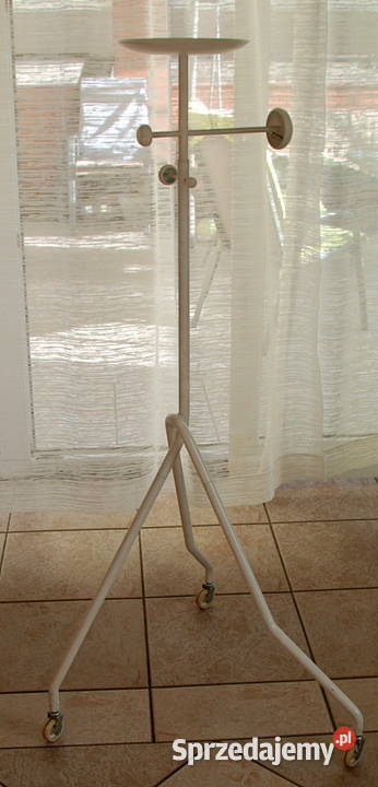 Wieszak stojak garderobiany kółka Ikea 2017 Warszawa