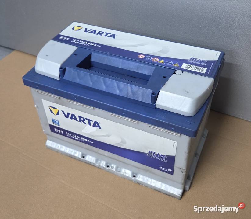 Akumulator Varta Blue Dynamic E11 74Ah 680A osobowe Zabrze sprzedam