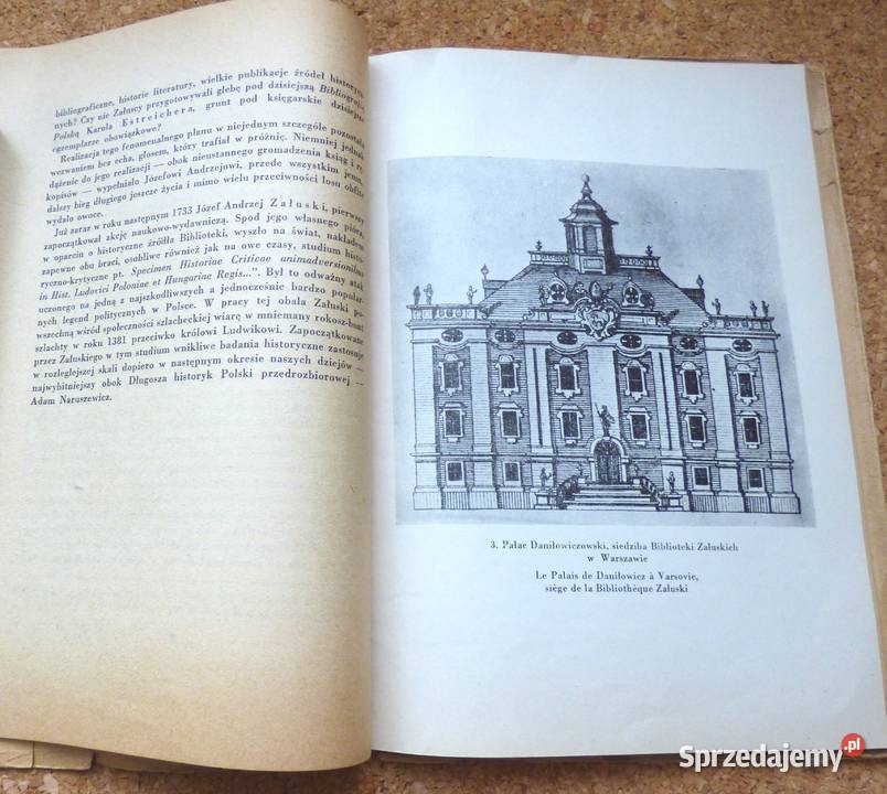 MZ Biblioteka Publiczna Załuskich i jej twórcy mazowieckie Warszawa sprzedam