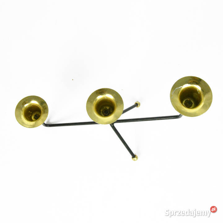 Minimalistyczny świecznik stołowy Belgia lata 70 sprzedam