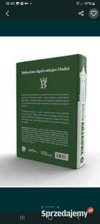 Sekrety Krakowa Rożek Michał okładka twarda NOWE śląskie Siemianowice Śląskie