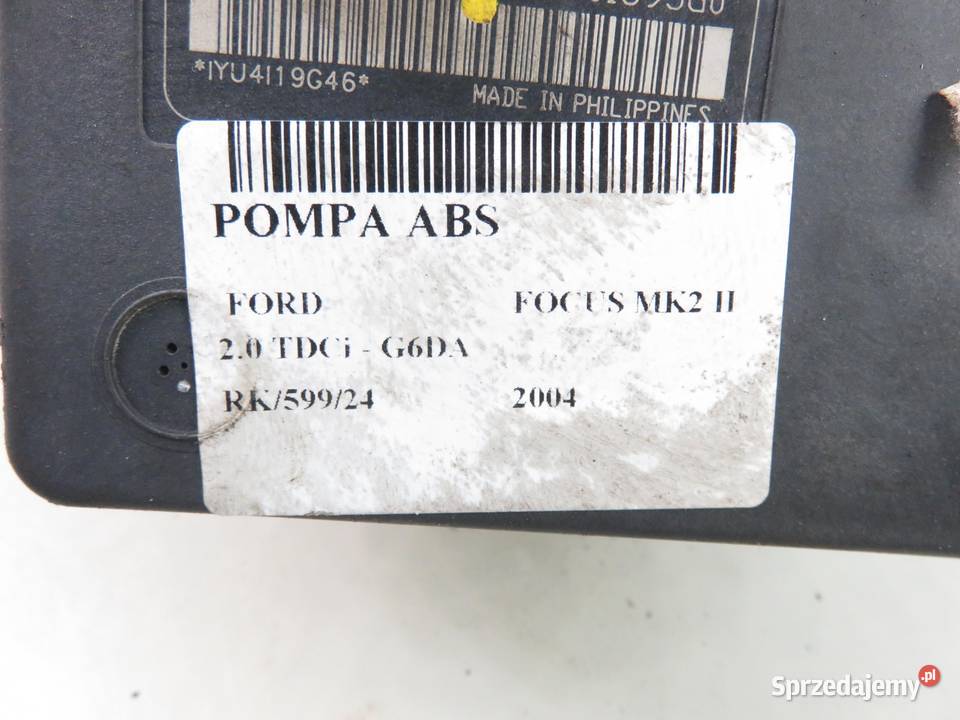 POMPA ABS FORD FOCUS MK2 II 3M512C405HA osobowe sprzedam