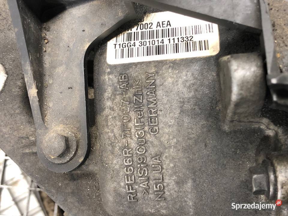 SKRZYNIA BIEGÓW VOLVO V40 RFE66R7F097AB 20 190