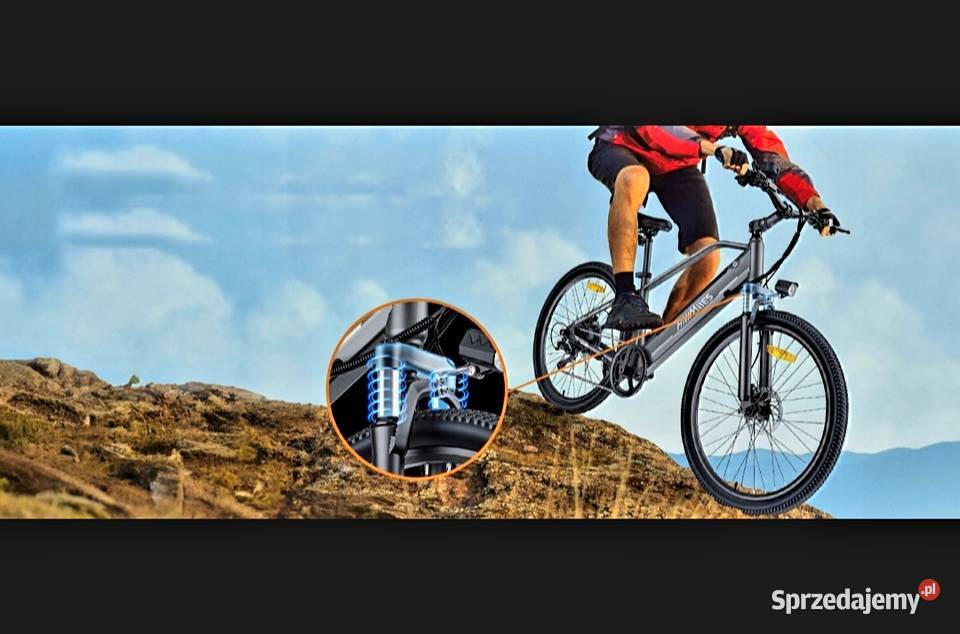 Rower elektryczny górski miejski 250w NOWY Gołkowice Dolne
