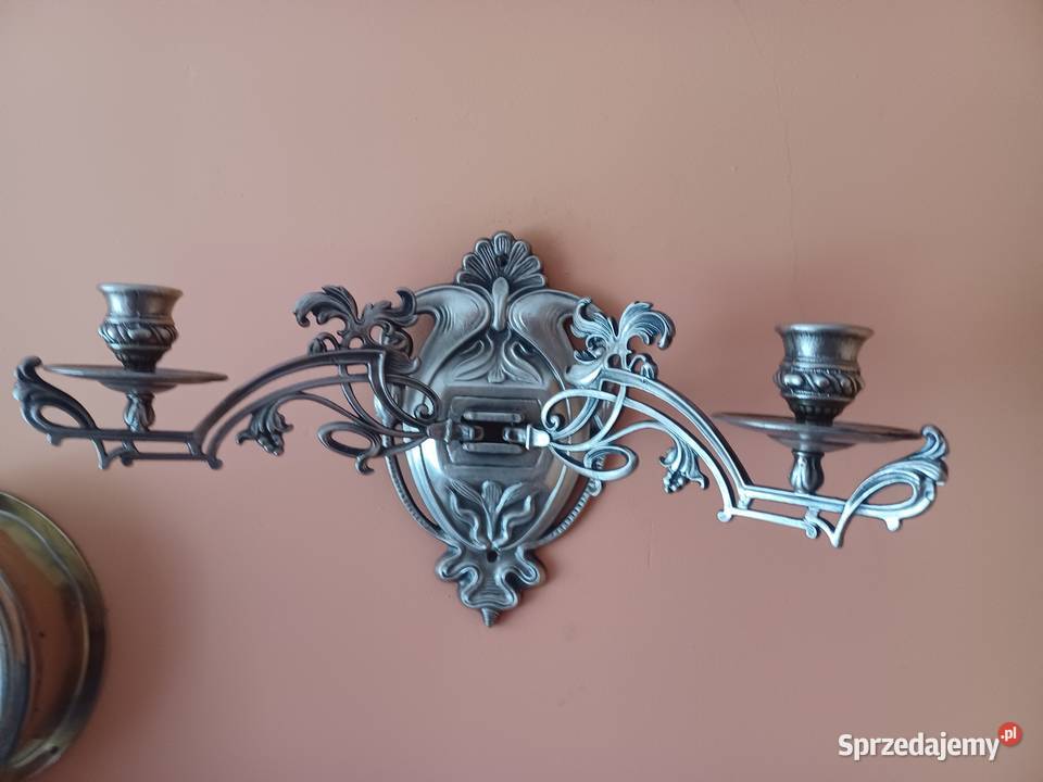 Mosiężny świecznik do pianina Poznań