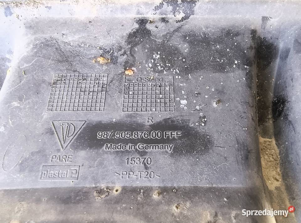 Dolna listwa zderzaka tył prawa 98750587600 świętokrzyskie Bieliny