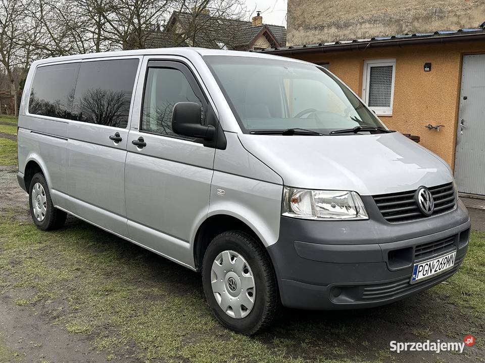 Volkswagen Transporter 19 T5 long TDi 9 osób wielkopolskie Witkowo sprzedam
