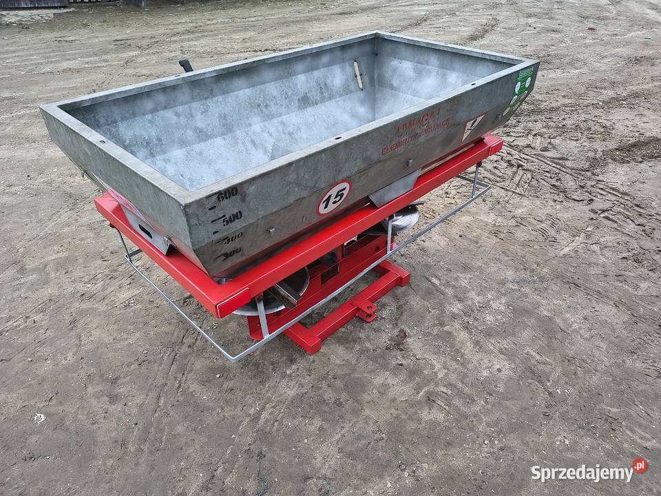 Rozsiewacz nawozów dwutalerzowy ABRA SENIOR 600 Nawożenie Wielgomłyny