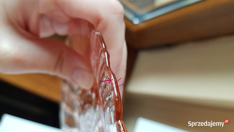 Talerzyk Cora 2 ok 175 Ząbkowice kolorowe szkło Dąbrowa Górnicza sprzedam