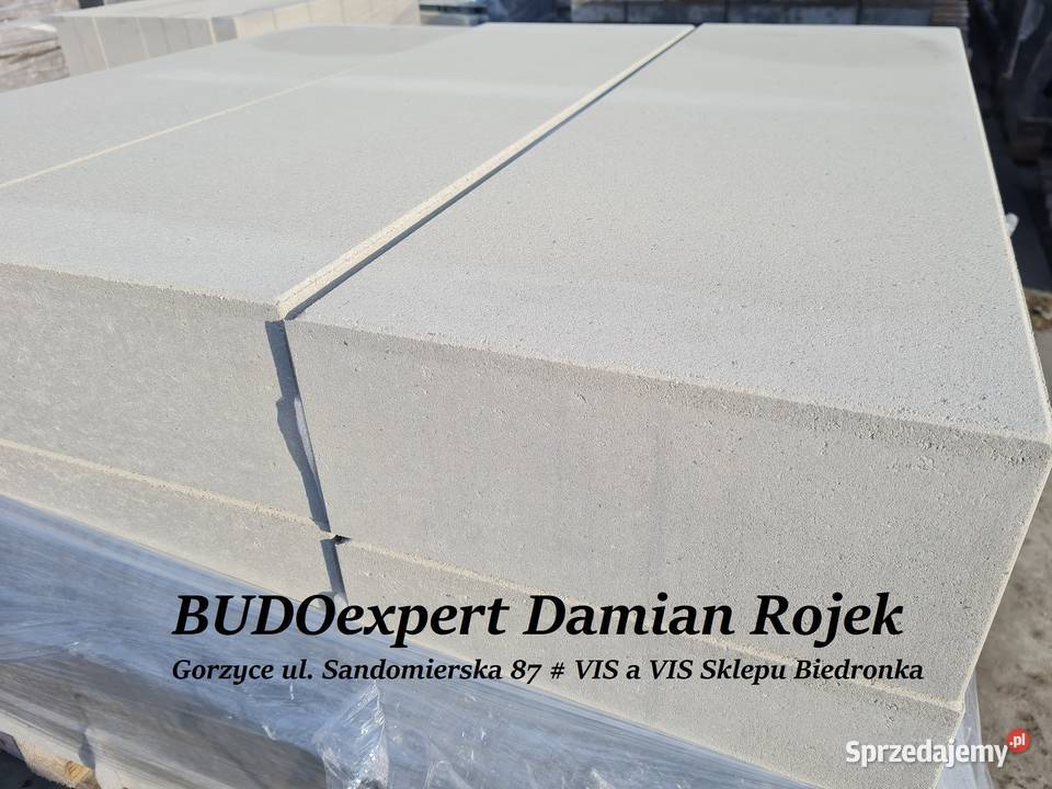 nowoczesne STOPNIE schodowe BIAŁE betonowe