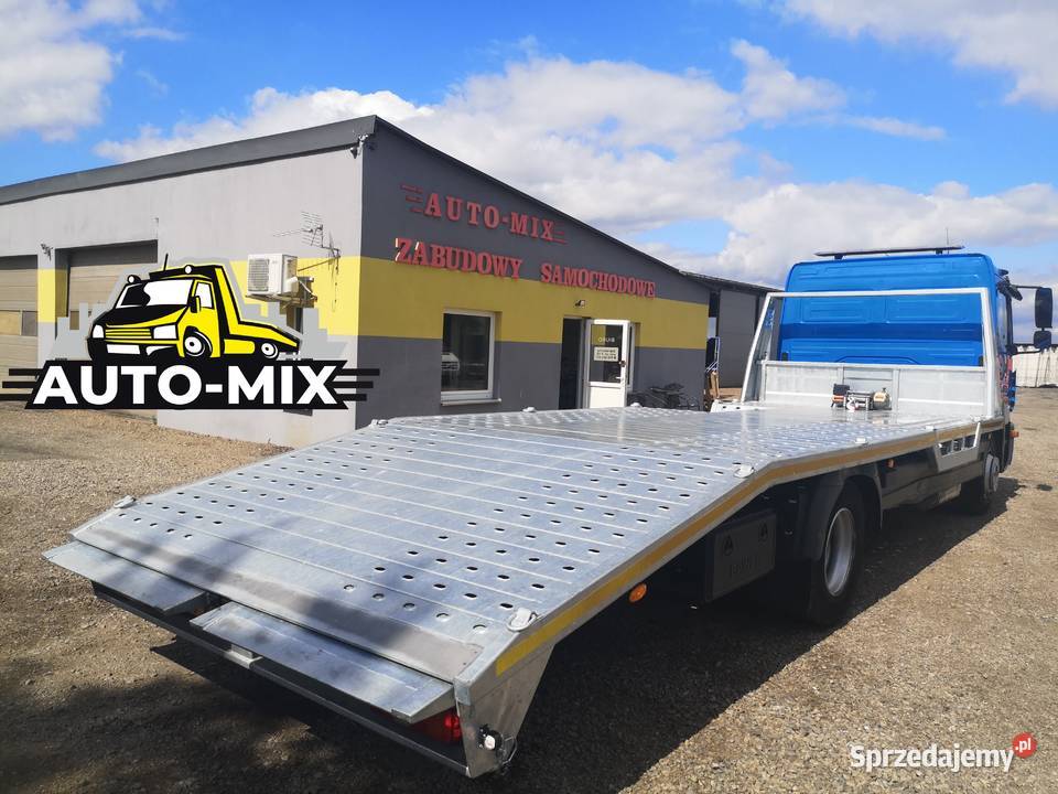 MAN MERCEDES autolaweta DMC 1518T najazd lubelskie Strachosław