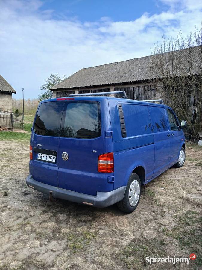 Volkswagen T5 19 tdi 270 przebiegu blaszaka long kujawsko-pomorskie