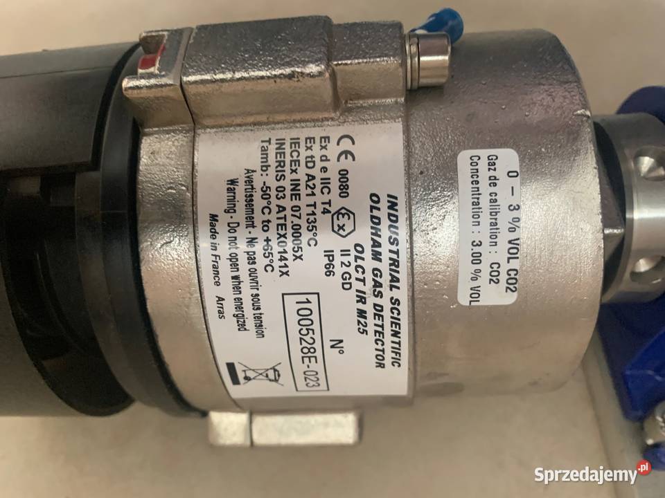 Gas Sensor OLDHAM OLCT60d IR M25 kalibracja CO2 Warszawa