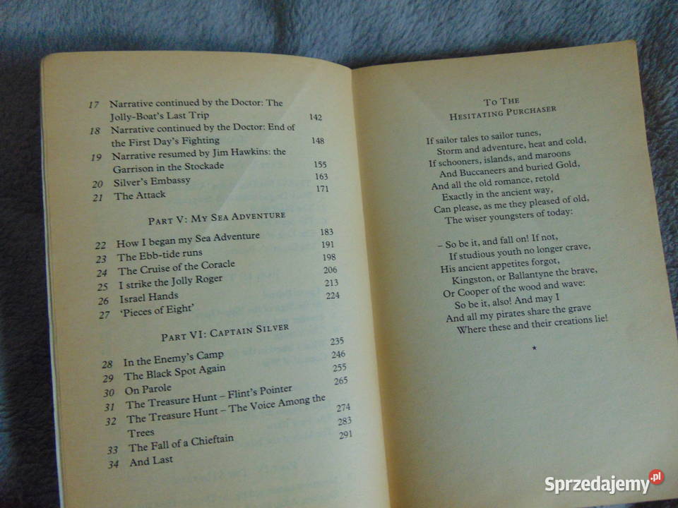 Treasure Island Robert Louis Stevenson Wyspa Lublin sprzedam