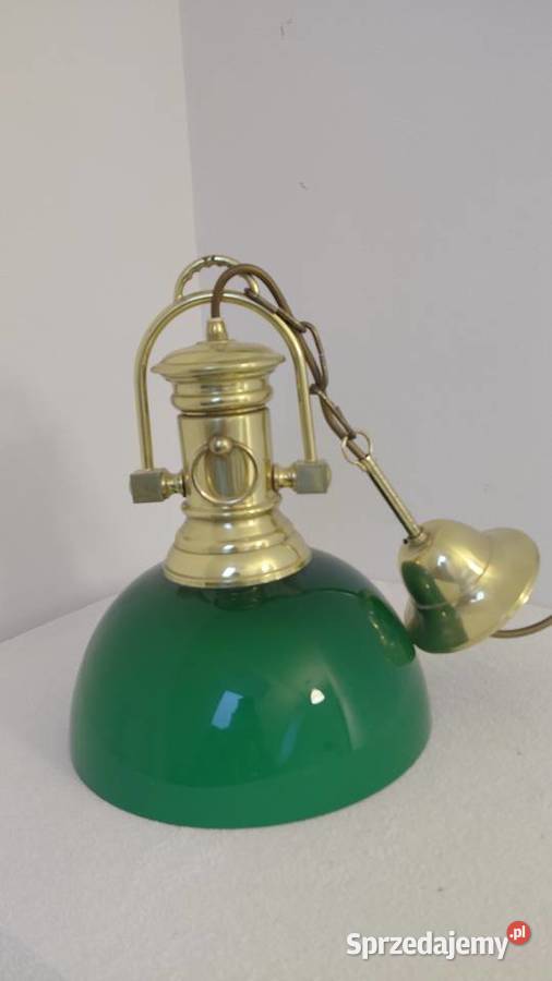 żyrandol Lampa wisząca industrialna mosiężna małopolskie