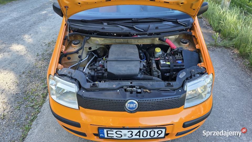 Fiat Panda II 12 60 Klimatyzacja Alufelgi ABS Panda śląskie