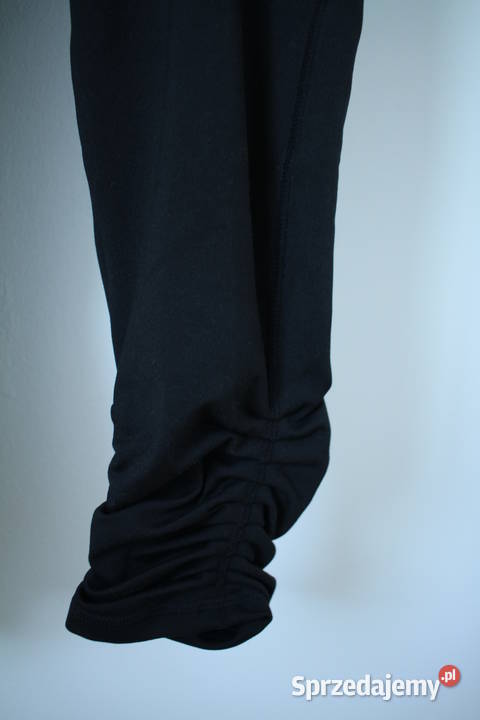 Czarne legginsy spodnie HM xs 34 sport fitness Toruń