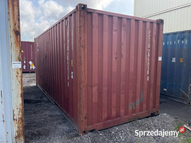 Kontener morski magazynowy 20DV 6 metrowy Legionowo