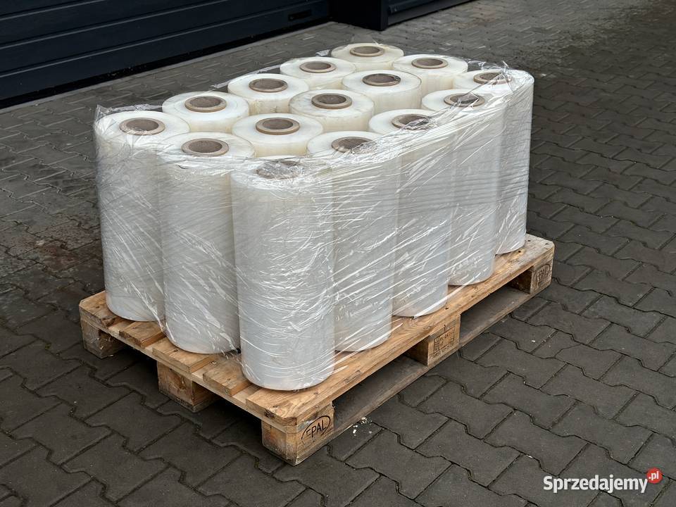 Folia stretch maszynowa 1575 50 39 rolek lubelskie Łabuńki Pierwsze sprzedam