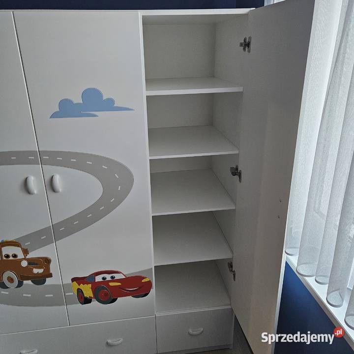 Meblik szafa plus skrzynia seria Cars Gdynia