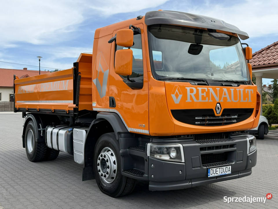 Renault PREMIUM 18380 4x2 Wywrotka 3 stronna DMC Samochody ciężarowe Widełki
