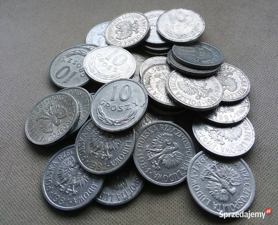 POLSKA10 GROSZY1981 r zzmAL30 SZTUK