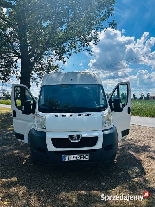 Peugeot Boxer L2H2 22 HDi 3 osobowy stan salon Rok produkcji 2013 łódzkie Zgierz sprzedam