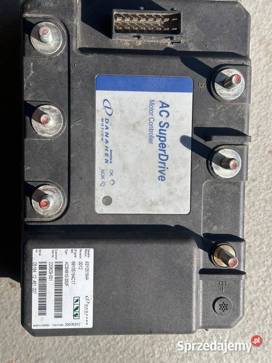 Sterownik Controller Danaher AC SUPERDRIVE Pozostałe Antonie sprzedam