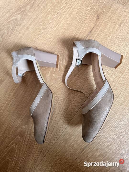 Buty półbuty ze skóry czółenka lubuskie Zielona Góra
