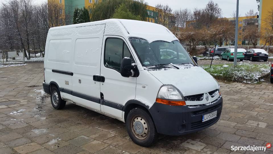 RENAULT MASTER FURGON BLASZAK 25 DCI 1130kg