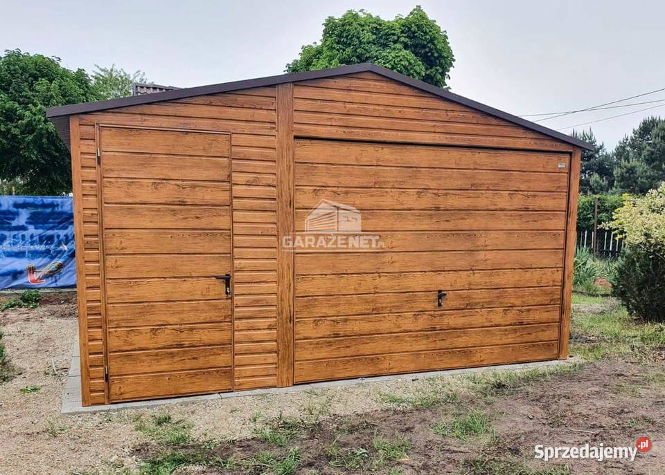 GARAŻ BLASZANY 45M X 5M DWUSPAD BRAMA UCHYLNA Sprzedaż Zamość sprzedam