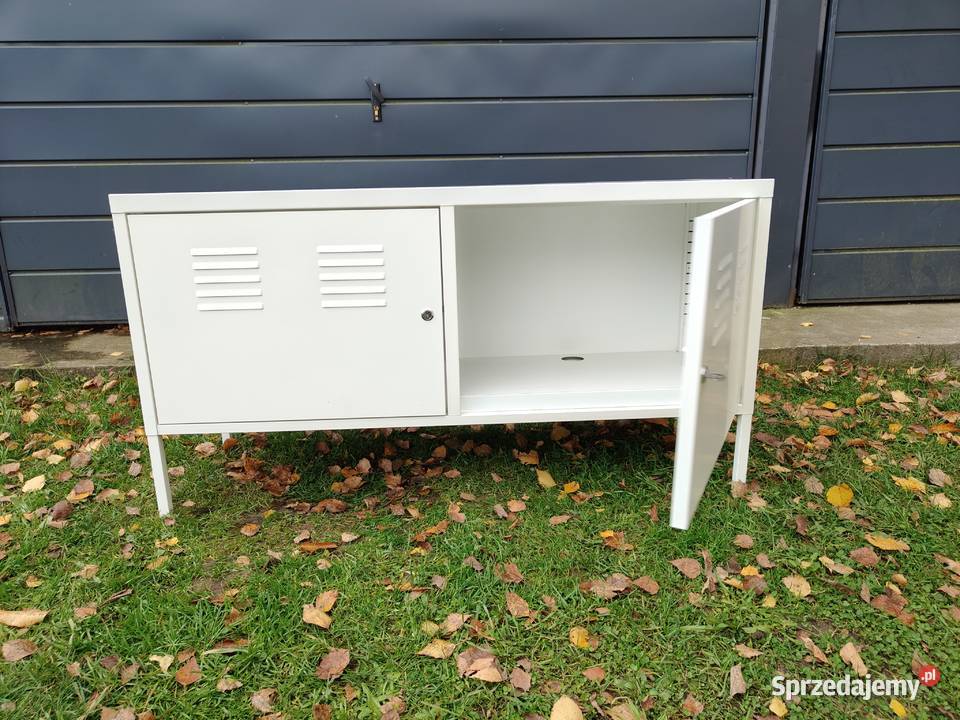 Biała metalowa szafka biurowa Aleksandrów Łódzki