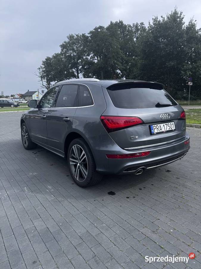 Audi q5 2015r 30tdi 258 sline lift drugi wielkopolskie Rawicz