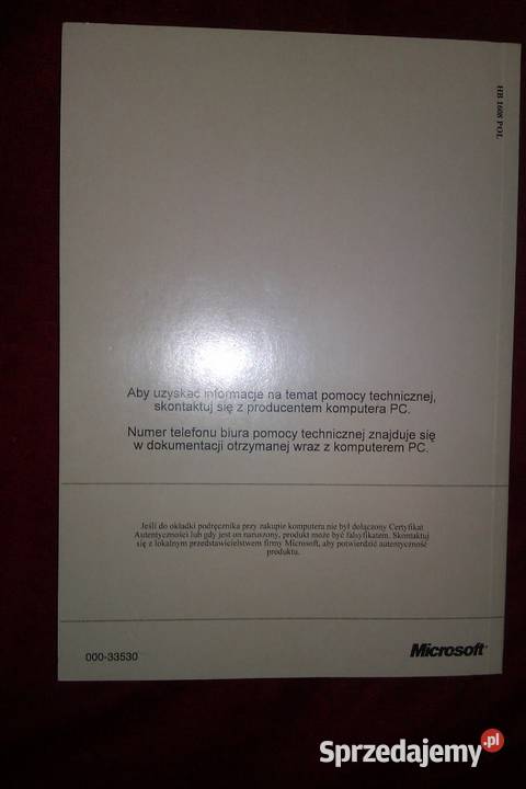 płyta windows 95 z obsługą USB książka z Warszawa