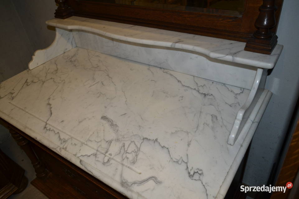 toaletka neorenesansowa 1900 dąb Będzin