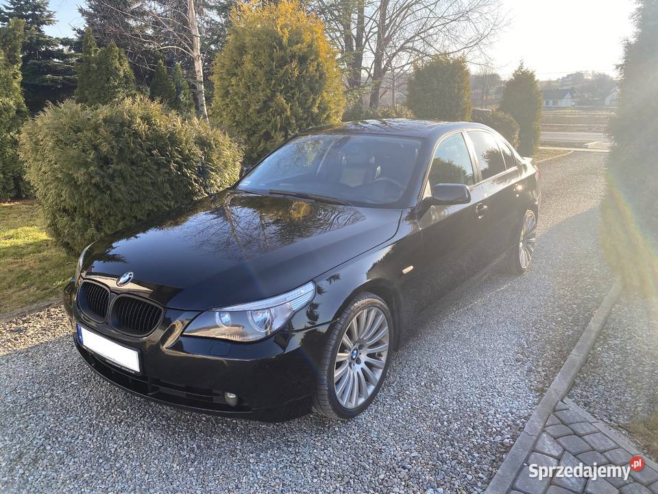 BMW E60 25l z gazem 100 bezwypadkowe oryginalny 2500cm3 Brzesko