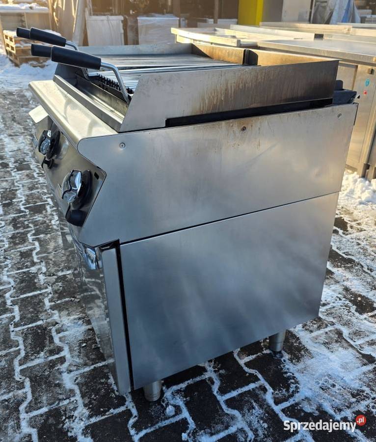 Grill Lava Gazowy Podwójny MARENO Moc 20 kW Gastronomia Nowe Skalmierzyce