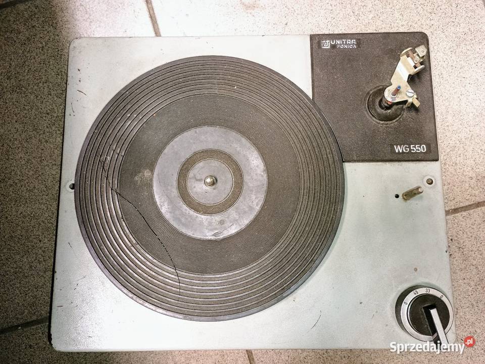 Mechanizm z silnikiem gramofonu wielkopolskie