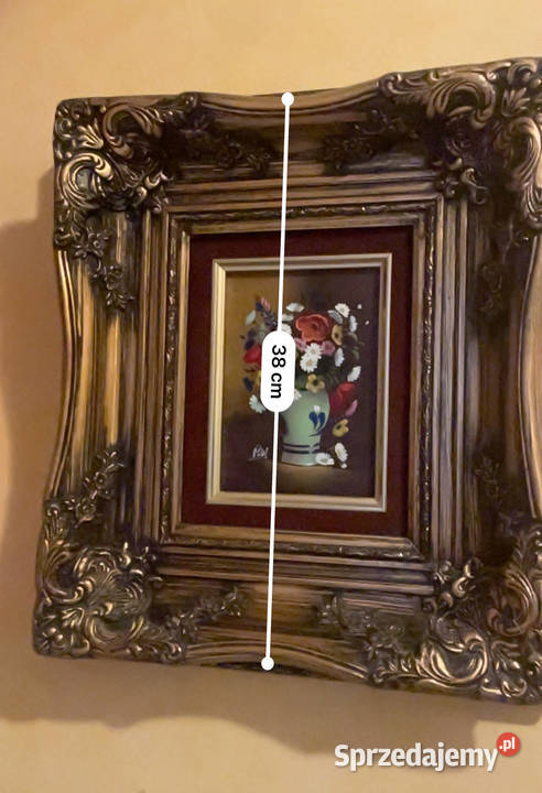 Obrazy rama pozlacana Chrząstowice