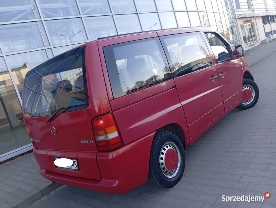 MERCEDES BENZ VITO 23 DIESEL 1 WŁAŚĆ 8 OSÓB Gostynin sprzedam