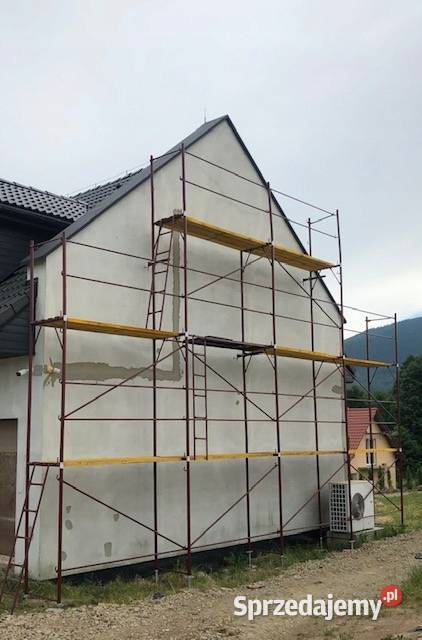 Rusztowanie plettac 1000 m2 elewacyjne nie