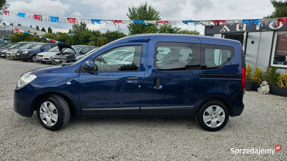 Dacia Dokker 16102 LPGSalon KlimaHak 5 os Zarejestrowany w Polsce Świdnica