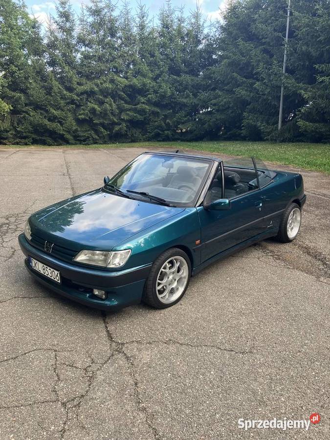 Peugeot 306 Kabriolet 94r Oryginalny lakier Zarejestrowany w Polsce 306 Kłodzko